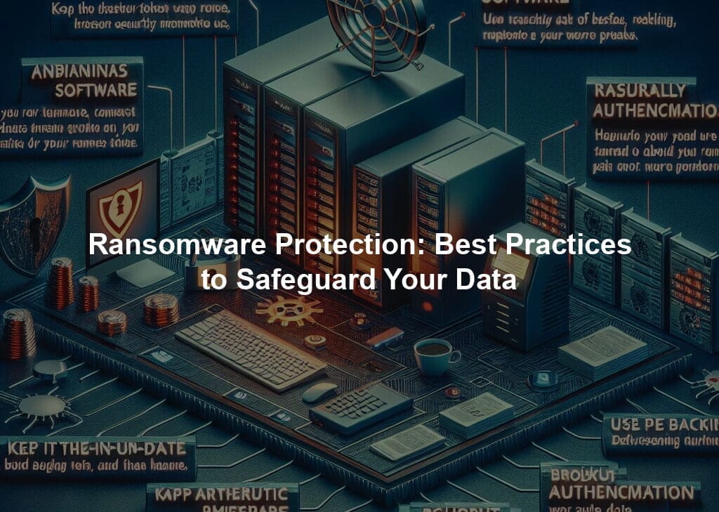 Ransomware Protection: Best Practices to Safeguard Your Data
